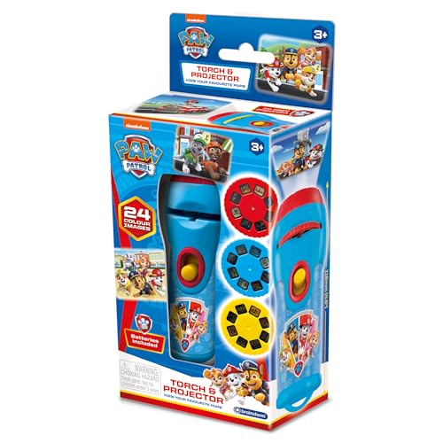 PAW PATROL NIC1003 Taschenlampe und Projektor PAW PATROL NIC1003 Taschenlampe und Projektor von brainstorm