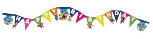 TIB 19703 Paw Patrol Partygirlande, Mehrfarbig, Einheitsgröße von PAW PATROL