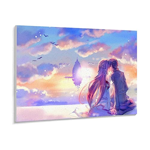 Anime Sword Art Online Puzzle, 1000-teiliges Puzzle für Erwachsene, Klassische Puzzles, Teenager, perfektes Puzzle für Kinder, Geburtstag, Überraschung, Familie, Heimdekoration, Kunstpuzzle(75x50cm) Anime Sword Art Online Puzzle, 1000-teiliges Puzzle für Erwachsene, Klassische Puzzles, Teenager, perfektes Puzzle für Kinder, Geburtstag, Überraschung, Familie, Heimdekoration, Kunstpuzzle(75x50cm) von PAWCA