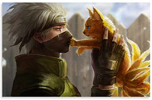 Puzzle 1000 Teile Anime Kakashi Kurama Poster Holz Kinderspielzeug Dekompressionsspiel 75 * 50cm Puzzle 1000 Teile Anime Kakashi Kurama Poster Holz Kinderspielzeug Dekompressionsspiel 75 * 50cm von PAWCA