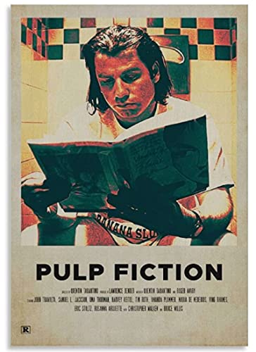 Puzzle 1000 Teile Film Pulp Fiction Poster Holz Spielzeug für Erwachsene Dekompressionsspiel 75 * 50cm Puzzle 1000 Teile Film Pulp Fiction Poster Holz Spielzeug für Erwachsene Dekompressionsspiel 75 * 50cm von PAWCA