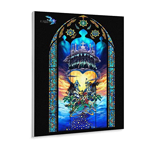 Puzzle 1000 Teile Kingdom Hearts Videospiel Beliebte Anime Cartoon Art Bild Puzzle 1000 Teile Erwachsene Great Holiday Leisure ， Interaktive Familienspiele(38X26cm) von PAWCA