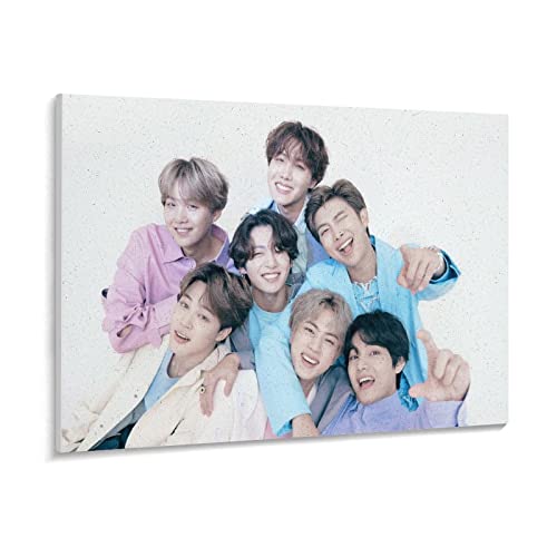 Puzzle 1000 Teile Koreanischer Star BTS-Sänger Bangtan Boys Künstlerischer Charakter Erwachsene Kind Puzzles Freizeit Creative Kreuzworträtsel Spiel Kind Puzzle Spielzeug Gebu（38x26cm von PAWCA