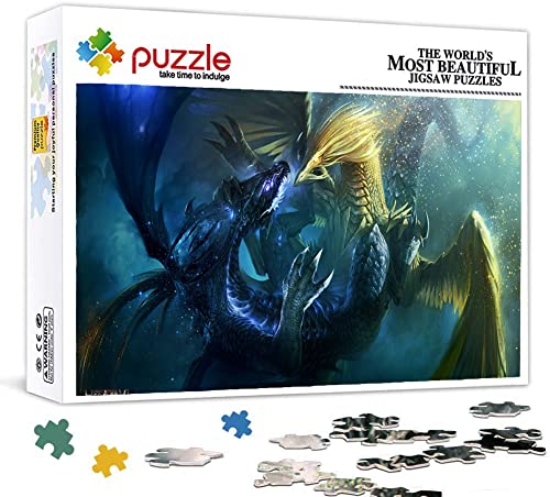 Puzzle Heroes of Might and Magic, 1000-teiliges Puzzle für Erwachsene, klassisches Teenager-Puzzle, perfekt für Kindergeburtstag, Überraschung, Familie, Heimdekoration, Kunstpuzzle (38 x 26 cm). von PAWCA