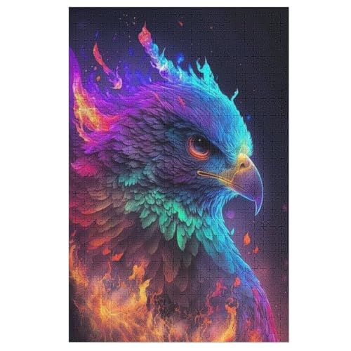 1000-teiliges Puzzle Für Erwachsene, Adler -Puzzle, Dekompressionsspiel, Spielzeugpuzzles, Geburtstagsgeschenke （78×53cm） von PAZZK