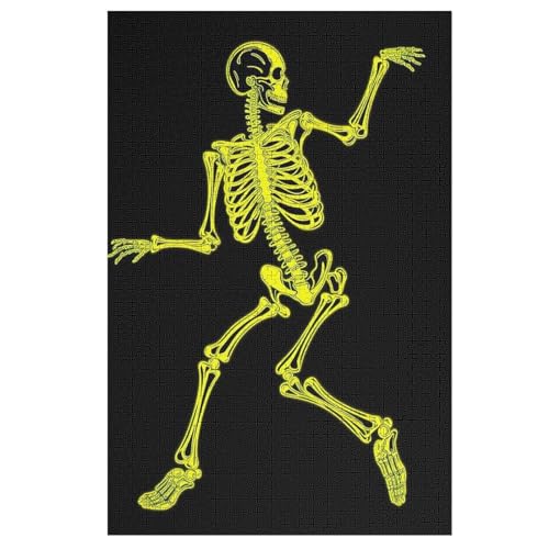 Puzzle 1000 Teile Erwachsene Totenkopf Holzpuzzle Für Erwachsene Lernspiel Herausforderungsspielzeug 1000-teilige The Puzzles Für Erwachsene Kinder （78×53cm） von PAZZK