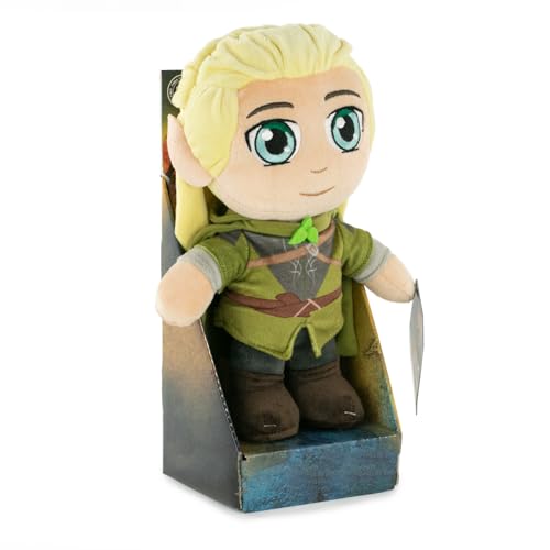 Play by Play The Lord of The Rings - Der Herr der Ringe 28cm Aragorn Frodo Gandalf Gollum Legolas Collector's Edition Plüsch - Super Soft Qualität (Mit Box Präsentation, Legolas) von Play by Play