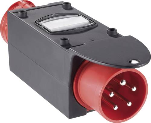 PCE 9436422 CEE Adapter 32 A, 16A 5polig 400V 1St. von PCE