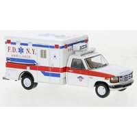PCX87 0361 1:87 / H0 Ford F-350 Horton Ambulance weiss, FDNY, 1997 von PCX87