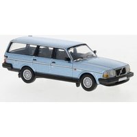 PCX87 0397 1:87 / H0 Volvo 240 GL Kombi metallic hellblau, 1989, von PCX87