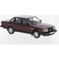 PCX87 0418 1:87 / H0 Volvo 240 metallic dunkelrot, 1989, von PCX87