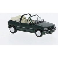 PCX87 0500 1:87 / H0 Peugeot 205 Cabriolet metallic dunkelgrün, 1986 von PCX87