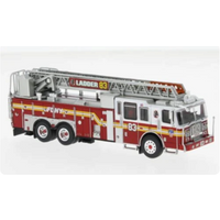 PCX87 0691 1:87 / H0 Ferrara Ultra Ladder 83 (Westerleigh) FDNY - Staten Island, 2013 von PCX87