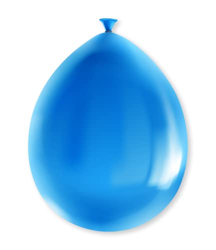 PD-Party 7036539 Dekorative Party Luftballons | Natürliche Rubber (Latex) | Partei Dekoration - Blaue Metalle, 30cm Länge x 30cm Breite x 30cm Höhe von PD-Party