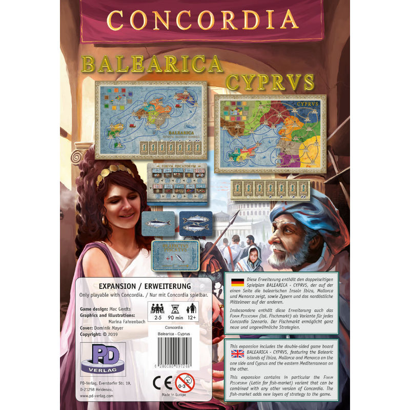 Concordia - Balearica / Cyprus (Spiel) von PD-Verlag