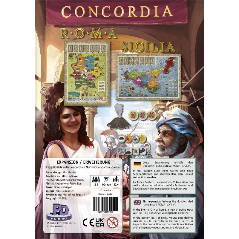 Concordia Roma / Sicilia - Erweiterung von PD-Verlag