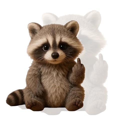 Stofftier Mittelfinger, Haltung Finger Plush Tiere, Stresslinderung, Humorvoll Desktop Dekoration, Süß Weich, Zeigen Mutige PersöNlichkeit, Geschenk Für Familie Und Freunde Stofftier Mittelfinger, Haltung Finger Plush Tiere, Stresslinderung, Humorvoll Desktop Dekoration, Süß Weich, Zeigen Mutige PersöNlichkeit, Geschenk Für Familie Und Freunde von PDDBKTEI