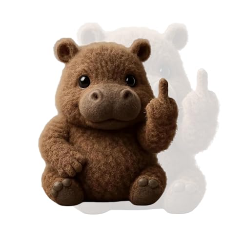 Stofftier Mittelfinger, Haltung Finger Plush Tiere, Stresslinderung, Humorvoll Desktop Dekoration, Süß Weich, Zeigen Mutige PersöNlichkeit, Geschenk Für Familie Und Freunde Stofftier Mittelfinger, Haltung Finger Plush Tiere, Stresslinderung, Humorvoll Desktop Dekoration, Süß Weich, Zeigen Mutige PersöNlichkeit, Geschenk Für Familie Und Freunde von PDDBKTEI
