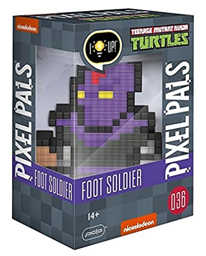 PDP Teenage Mutant Ninja Turtles Pixel Pals-TMNT-Foot Soldier, 036 von PDP