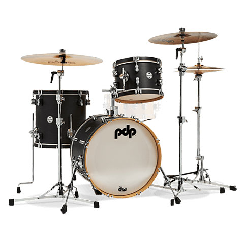 pdp Concept Classic 18" Wood Hoop Bop Kit Ebony Schlagzeug von PDP