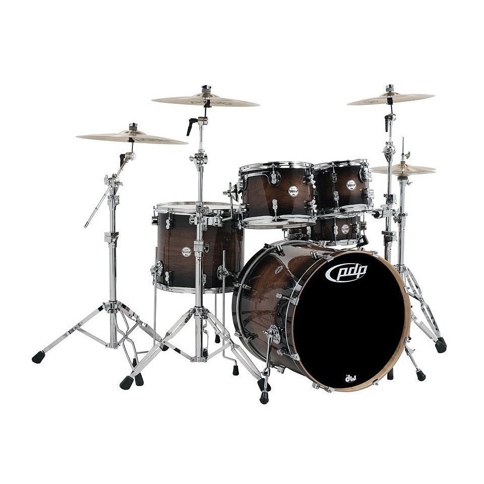 pdp Concept Exotic CM5 Charcoal Burst over Walnut Shellpack Schlagzeug pdp Concept Exotic CM5 Charcoal Burst over Walnut Shellpack Schlagzeug von PDP