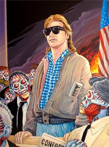 PDSYUCHEN 1000 Stück ，Difficult Puzzle ，Classic Film Theys Art Poster,Spiele Zur Stressreduzierung Für Die Ganze Familie ，Stressabbau-Spiel Für Erwachsene, Kunstbild - Jw163Th von PDSYUCHEN