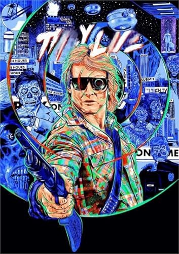 PDSYUCHEN 1000 Stück ，Difficult Puzzle ，Classic Film Theys Art Poster,Spiele Zur Stressreduzierung Für Die Ganze Familie ，Stressabbau-Spiel Für Erwachsene, Kunstbild - Jw165Th von PDSYUCHEN