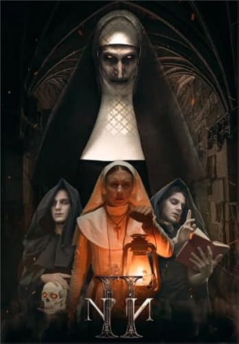 PDSYUCHEN 1000 Stück ，Difficult Puzzle ，Horror Film The Nuns Poster, Spiele Zur Stressreduzierung Für Die Ganze Familie ，Heraus for Derungs Spiel Für Erwachsene Gifts - Jw101Th von PDSYUCHEN