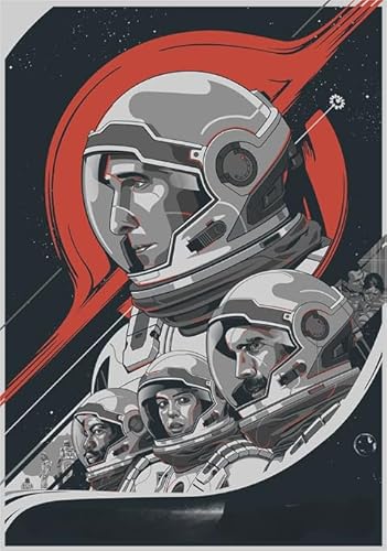 PDSYUCHEN 1000 Stück ，Difficult Puzzle ，Interstellars Classic Film Poster,for Personalisiertes Challenge-Spielzeug Für Erwachsene ，Familienspaß-Heraus for Derungs Spielzeug - Jw136Th von PDSYUCHEN