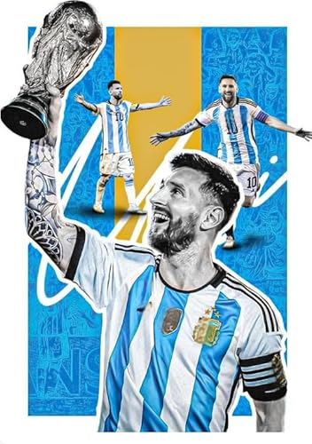 PDSYUCHEN 1000 Stück - Difficult Puzzle - Football Player 10 Poster - Spiele Zur Stressreduzierung Für Die Ganze Familie - Personalisiertes Challenge-Spielzeug Für Erwachsene Gifts - Jw42Th von PDSYUCHEN