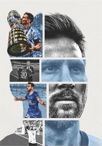 PDSYUCHEN 1000 Stück - Difficult Puzzle - Football Player 10 Poster - Spiele Zur Stressreduzierung Für Die Ganze Familie - Personalisiertes Challenge-Spielzeug Für Erwachsene Gifts - Jw45Th von PDSYUCHEN