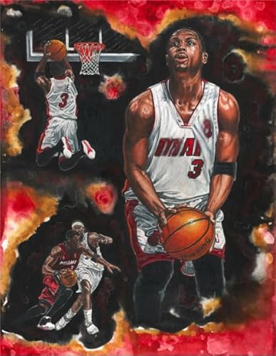 PDSYUCHEN 1000 Stück Puzzle - Difficult Puzzle - Basketball Player 3 Poster - Spiele Zur Stressreduzierung Für Die Ganze Familie - Personalisiertes Challenge-Spielzeug Für Erwachsene Gifts - Jw96Th PDSYUCHEN 1000 Stück Puzzle - Difficult Puzzle - Basketball Player 3 Poster - Spiele Zur Stressreduzierung Für Die Ganze Familie - Personalisiertes Challenge-Spielzeug Für Erwachsene Gifts - Jw96Th von PDSYUCHEN