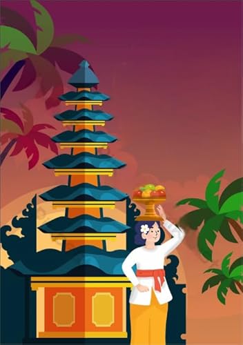 PDSYUCHEN 1000 Stück Puzzles ，Retro Travel Scenery Poster ，Gedächtnis-Erkennungs Spiel ，Stressabbau-Spiel Für Erwachsene, Kunstbild - Jw08Th von PDSYUCHEN