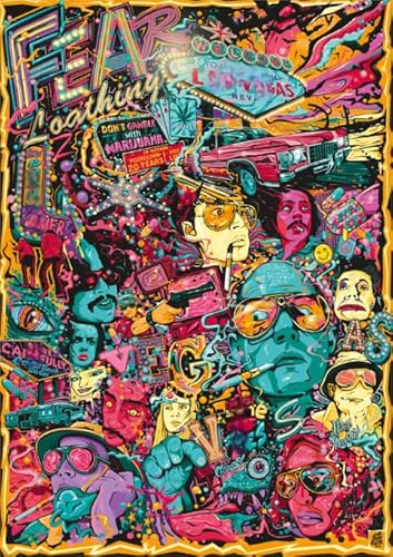 PDSYUCHEN 1000 Stück Puzzles - Difficult Puzzle - Classic Film Fears and Loathing Lasvegas Poster - Personalisiertes Challenge-Spielzeug Für Erwachsene Gifts - Jw146Th PDSYUCHEN 1000 Stück Puzzles - Difficult Puzzle - Classic Film Fears and Loathing Lasvegas Poster - Personalisiertes Challenge-Spielzeug Für Erwachsene Gifts - Jw146Th von PDSYUCHEN
