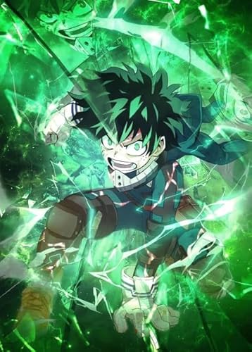 PDSYUCHEN 1000 Teile ，Bunt Puzzle ，Poster ，Gifts ，Japanese Animes My Heross Academias Bilder ，Personalisierte Spielzeuge Für Kinder - Tz98Kj von PDSYUCHEN