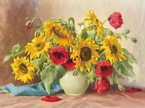 PDSYUCHEN 1000 Teile ,Bunt Puzzles ,Bilder ,Gifts ,Sunflowerss Art Oil Painting ,Home Decoration ,Spiele Zur Stressreduktion In Der Familie - Tz487Kj PDSYUCHEN 1000 Teile ,Bunt Puzzles ,Bilder ,Gifts ,Sunflowerss Art Oil Painting ,Home Decoration ,Spiele Zur Stressreduktion In Der Familie - Tz487Kj von PDSYUCHEN