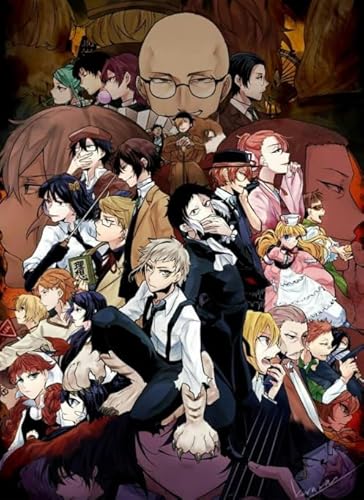 PDSYUCHEN 1000 Teile ，Bunt Puzzles ，Bilder ，Japanese Animes Bungos Dogs Nakajima Atsushi Poster ，Personalisierte Heraus for Derungs -Spielzeuge Für Erwachsene - Tz574Kj von PDSYUCHEN