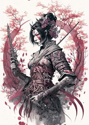 PDSYUCHEN 1000 Teile - Bilder - Gifts - Bunt Puzzle - Japanese Woman Warriorss Retro Poster - Familienspaß Schwierige Herausforderung Spielzeug - Tz341Kj PDSYUCHEN 1000 Teile - Bilder - Gifts - Bunt Puzzle - Japanese Woman Warriorss Retro Poster - Familienspaß Schwierige Herausforderung Spielzeug - Tz341Kj von PDSYUCHEN