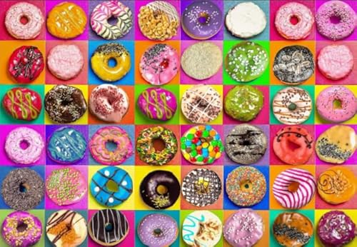 PDSYUCHEN 1000 Teile - Fun Puzzle - Bilder - Gifts - Donuts Bunt Poster - Personalisiertes Spielzeug Für Erwachsene Für Kinder - Tz153Kj PDSYUCHEN 1000 Teile - Fun Puzzle - Bilder - Gifts - Donuts Bunt Poster - Personalisiertes Spielzeug Für Erwachsene Für Kinder - Tz153Kj von PDSYUCHEN