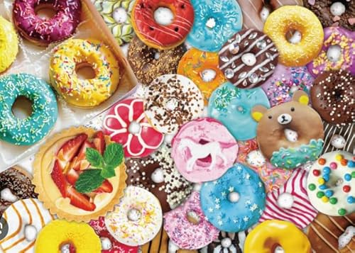 PDSYUCHEN 1000 Teile - Fun Puzzle - Bilder - Gifts - Donuts Bunt Poster - Personalisiertes Spielzeug Für Erwachsene Für Kinder - Tz154Kj PDSYUCHEN 1000 Teile - Fun Puzzle - Bilder - Gifts - Donuts Bunt Poster - Personalisiertes Spielzeug Für Erwachsene Für Kinder - Tz154Kj von PDSYUCHEN