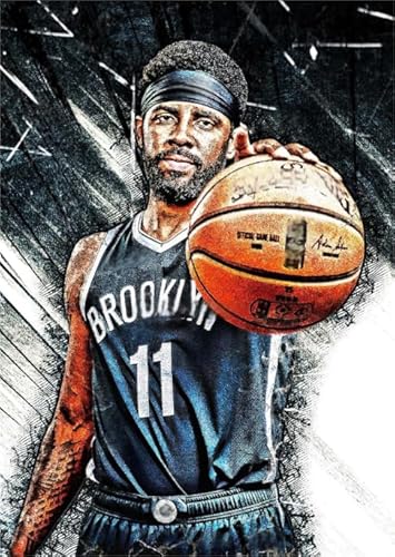 PDSYUCHEN 1000 Teile - Fun Puzzle - Poster - Gifts - Basketball Player K.Irving Art Bilder - Difficult - Personalisierte Heraus for Derungs -Spielzeuge Für Erwachsene - Tz269Kj von PDSYUCHEN