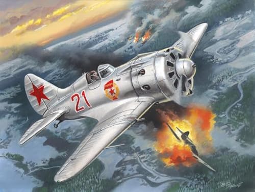 PDSYUCHEN 1000 Teile Puzzle - Poster - Difficult Puzzle - Gifts - Retro Airplaness Art Painting - Stressabbau-Spiel Für Erwachsene – Bild - Tz186Kj von PDSYUCHEN