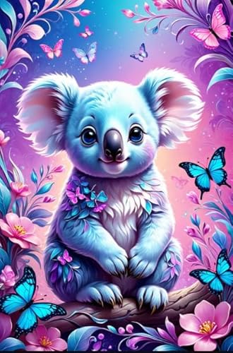 PDSYUCHEN Colour Fun Puzzle - 1000 Stück - Cute Koalass Art Picture - Spielzeug Für Erwachsene Lernspiele Poster - Familienspaß-Heraus for Derungs Spielzeug - Jw17Th von PDSYUCHEN
