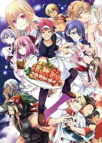 PDSYUCHEN Colour Fun Puzzle -1000 Stück Puzzles - Food Wars！Japanese Animes Poster - Personalisiertes Spielzeug Für Erwachsene Für Kinder - Jw216Th von PDSYUCHEN