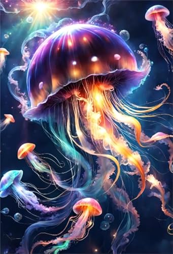 PDSYUCHEN Colourful - Irregular Puzzle 1000 Stück - Sea Animals Jellyfish Colour Poster - Personalisiertes Spielzeug Für Erwachsene Für Kinder - Familienspaß-Heraus for Derungs Spielzeug - Jw80Th PDSYUCHEN Colourful - Irregular Puzzle 1000 Stück - Sea Animals Jellyfish Colour Poster - Personalisiertes Spielzeug Für Erwachsene Für Kinder - Familienspaß-Heraus for Derungs Spielzeug - Jw80Th von PDSYUCHEN