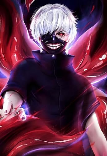 PDSYUCHEN Irregular Puzzle,Difficult Puzzle,1000 Stück - Tokyos Ghouls Japanese Animes Poster - Lernspielzeug Für Familien Kinder Gfits - Jw206Th von PDSYUCHEN