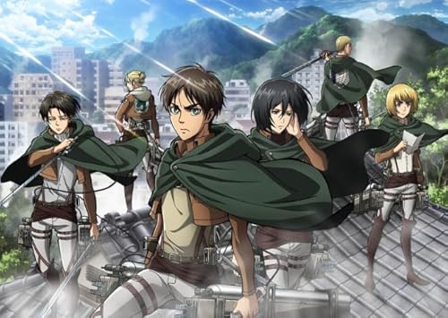 PDSYUCHEN Puzzle ,1000 Stück ,Classic Japanese Animes Attacks On Titanss Poster Art,Personalisiertes Challenge-Spielzeug Für Erwachsene - Jw219Th PDSYUCHEN Puzzle ,1000 Stück ,Classic Japanese Animes Attacks On Titanss Poster Art,Personalisiertes Challenge-Spielzeug Für Erwachsene - Jw219Th von PDSYUCHEN