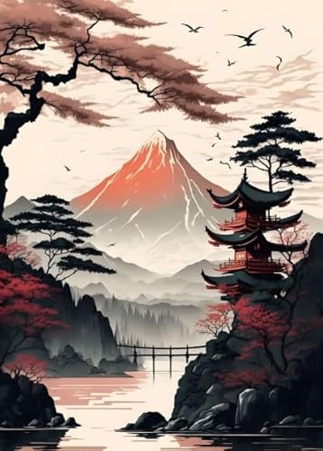 PDSYUCHEN Puzzle 1000 Stück , Japan Fujis Imperials Palaces Landscapes Painting Puzzle,Puzzle-Spiel Zum Stressabbau Für Erwachsene, Kunstbild Gifts - Jw34Th PDSYUCHEN Puzzle 1000 Stück , Japan Fujis Imperials Palaces Landscapes Painting Puzzle,Puzzle-Spiel Zum Stressabbau Für Erwachsene, Kunstbild Gifts - Jw34Th von PDSYUCHEN