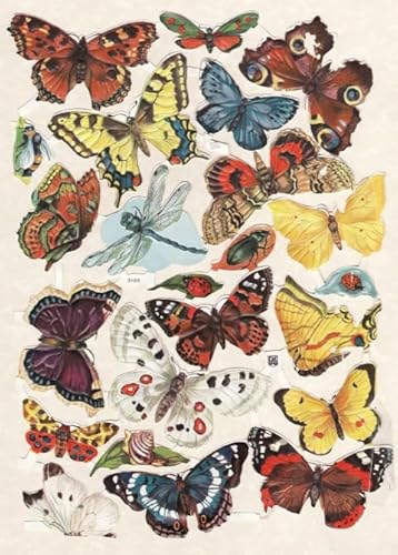 PDSYUCHEN Puzzle 1000 Stück ,Difficult Puzzle ,Retro Butterflys Poster Art Painting , Personalisiertes Challenge-Spielzeug Für Erwachsene Gifts - Jw67Th PDSYUCHEN Puzzle 1000 Stück ,Difficult Puzzle ,Retro Butterflys Poster Art Painting , Personalisiertes Challenge-Spielzeug Für Erwachsene Gifts - Jw67Th von PDSYUCHEN