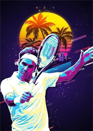 PDSYUCHEN Puzzle 1000 Teile ,Bilder ,Irregular Puzzle ,Bunt ,Tennis Player Art Poster ,Familienspaß Schwierige Herausforderung Spielzeug - Tz446Kj PDSYUCHEN Puzzle 1000 Teile ,Bilder ,Irregular Puzzle ,Bunt ,Tennis Player Art Poster ,Familienspaß Schwierige Herausforderung Spielzeug - Tz446Kj von PDSYUCHEN